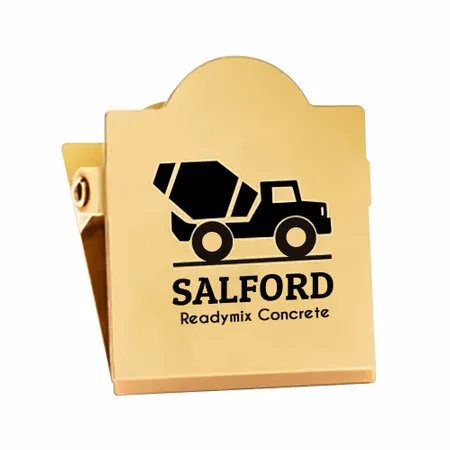 Brass Binder Clips - Custom Flying Discs