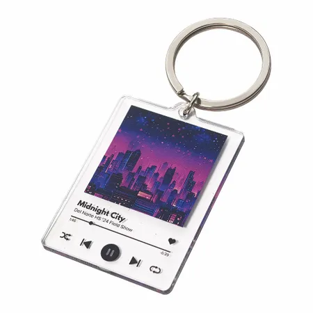 Acrylic Keychain Acrylic Keychain - Custom Flying Discs