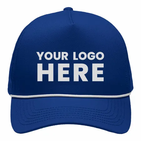 Five-Panel Rope Heritage Fit Cap - Custom Flying Discs