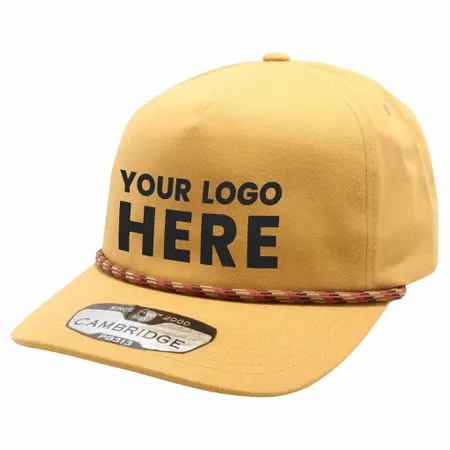 Pit Bull PB313 Five Panel Rope Unstructured Hat - Custom Flying Discs