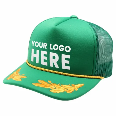 Pitbull Cambridge PB321 5 Panel Sponge Bay Leaf Hat Pitbull Cambridge PB321 5 Panel Sponge Bay Leaf Hat - Custom Flying Discs