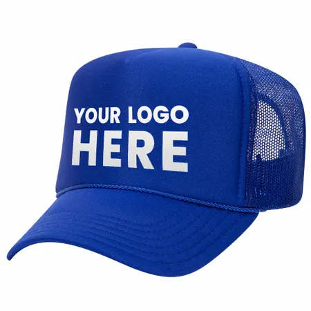 Otto 5-Panel High Crown Foam Trucker Hats, Mesh Back Cap - 39-165 - Custom Flying Discs