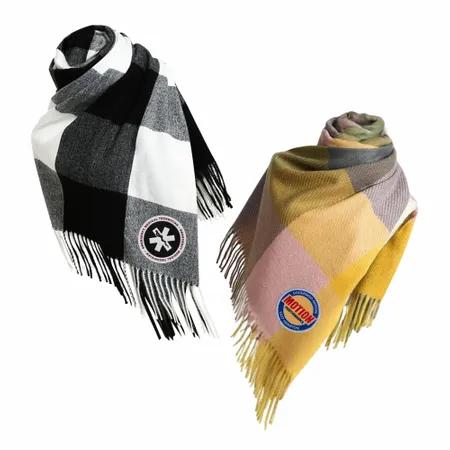 Plush Polyester Scarves - Custom Flying Discs