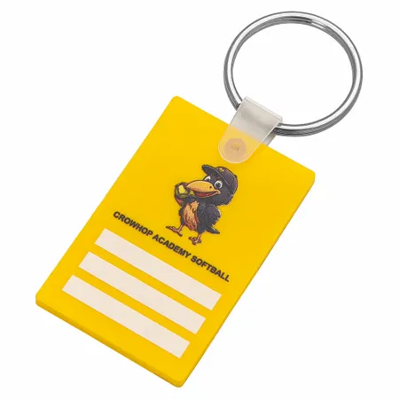 Luggage Tag Keychain Luggage Tag Keychain - Custom Flying Discs