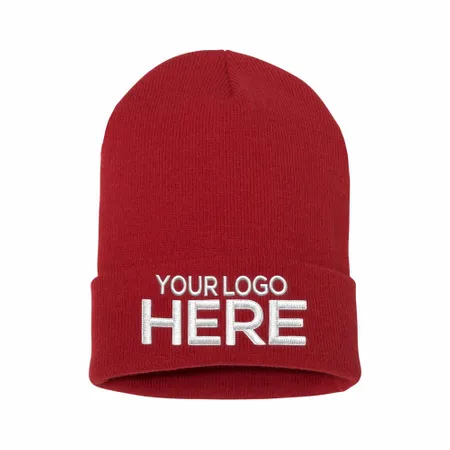 Waffle Cuffed Knit Beanie - Custom Flying Discs