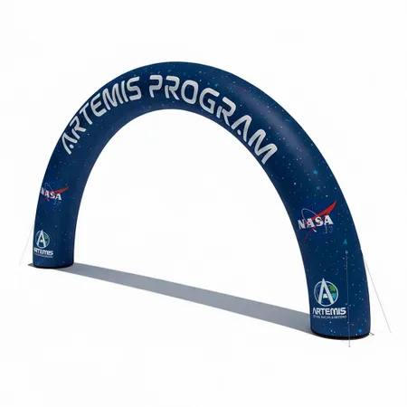 Inflatable Round Arches - Custom Flying Discs