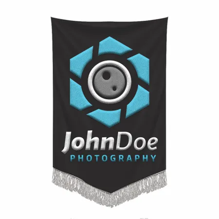 Embroidered Pennant - Custom Flying Discs