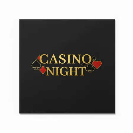 Casino Napkins - Custom Flying Discs