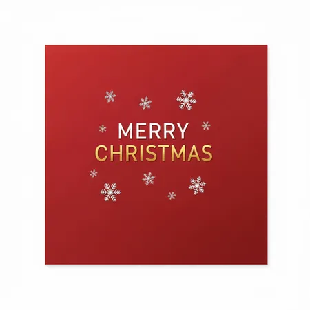 Christmas Napkins - Custom Flying Discs