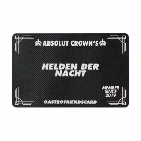 Stainless Steel Card - Custom Flying Discs