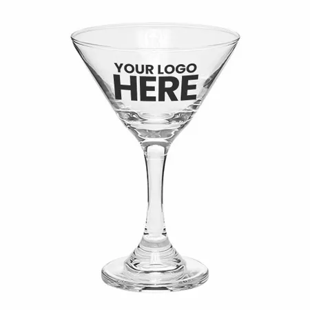 9.25 oz. Martini Glasses - Custom Flying Discs