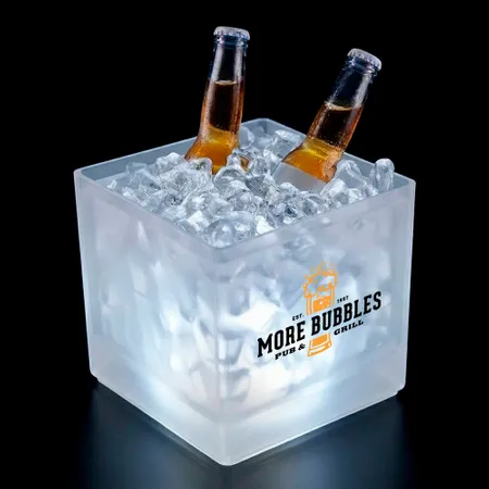 LED Frosted Drink Cubes - Custom Flying Discs