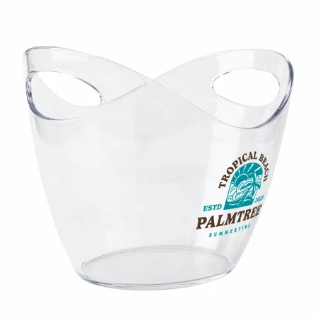 Curved Dual-Handle Drink Buckets - Custom Flying Discs