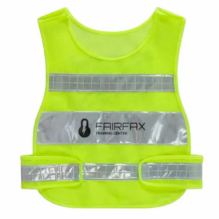 Mesh Reflective Safety Vests - Custom Flying Discs