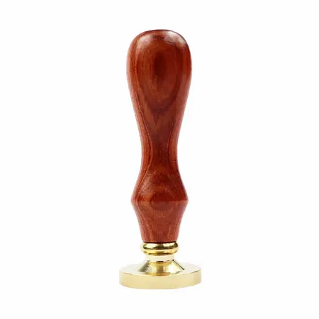 Pearwood Handle Wax Seal Stamps - Custom Flying Discs