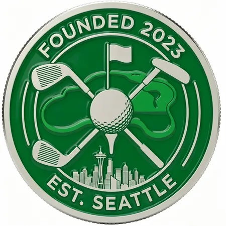 Soft Enamel Golf Ball Markers - Custom Flying Discs