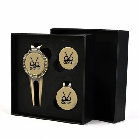 Patterns Golf Divot Tool and Ball Markers Set - Custom Flying Discs