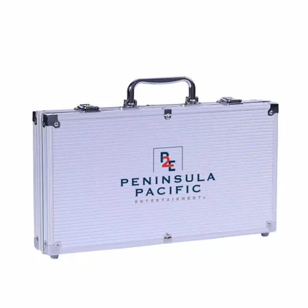 200ct Aluminum Poker Chip Cases - Custom Flying Discs