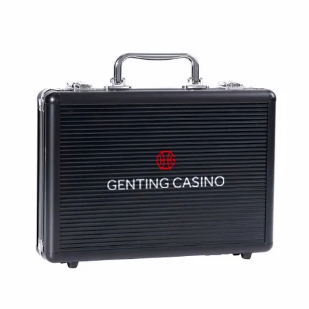 200ct Premium Aluminum Poker Chip Cases - Custom Flying Discs
