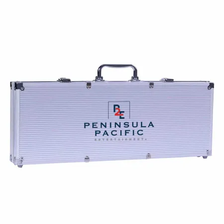 500ct Aluminum Poker Chip Cases - Custom Flying Discs