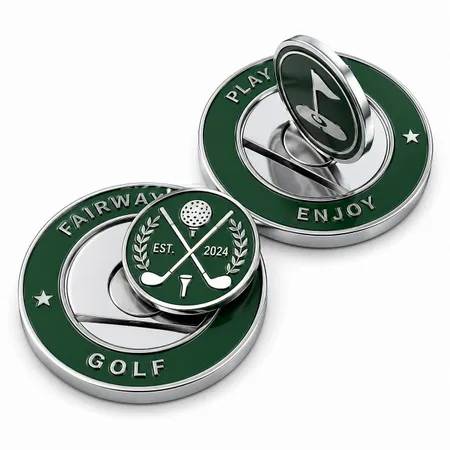 Magnetic Golf Ball Markers - Custom Flying Discs