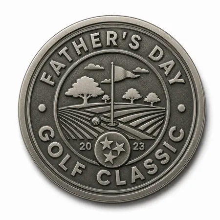 Die Struck Golf Ball Markers - Custom Flying Discs