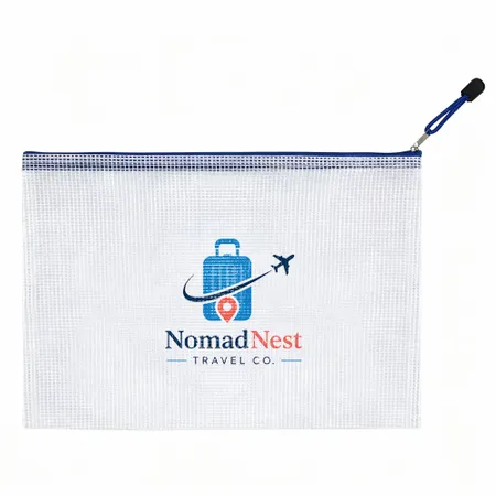 PolyWeave Zippered Document Bags - Custom Flying Discs