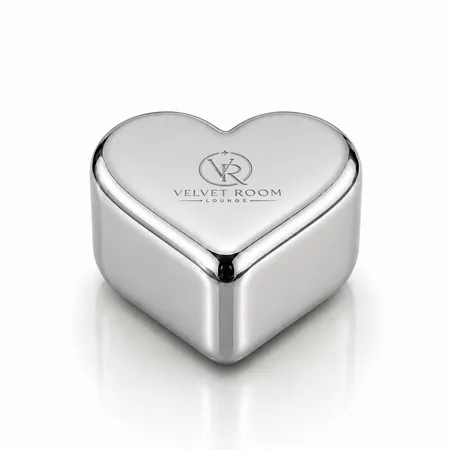 Heart-Shaped Stainless Steel Ice Cubes - Custom Flying Discs