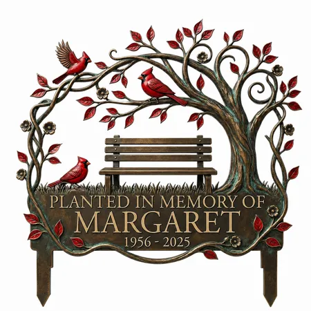 Garden Memorial Stakes - Custom Flying Discs
