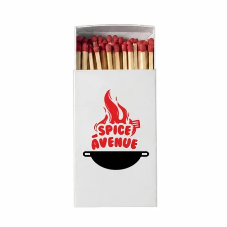 Foil-Stamped Matchboxes - Custom Flying Discs