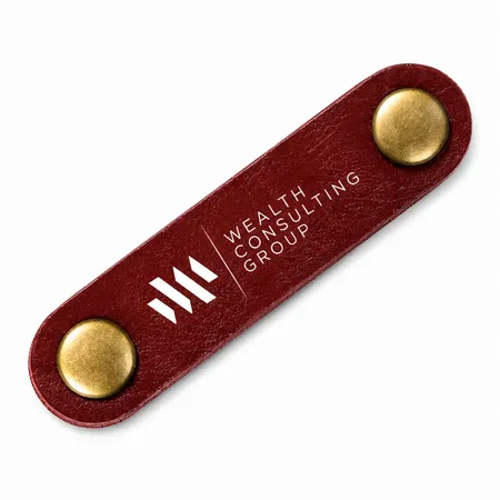 Leather Cable Tie Winders - Custom Flying Discs