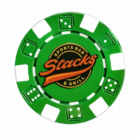 6 Stripe Custom Poker Chips - Custom Flying Discs