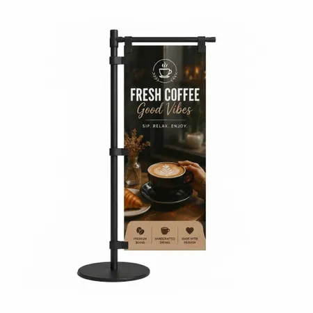 Polyester Mini Desk Flag - Custom Flying Discs