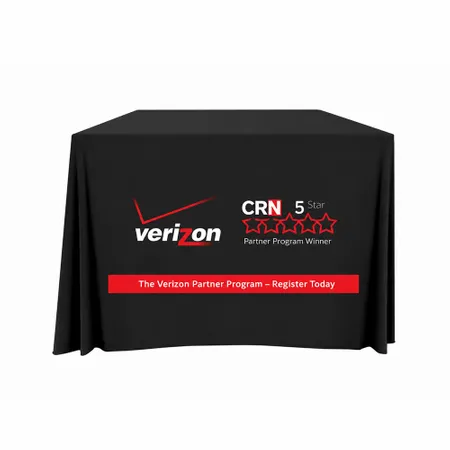 Custom Square Table Covers - Custom Flying Discs