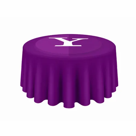 Custom Round Table Covers - Custom Flying Discs