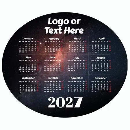 Space & Galaxy Themed Mouse Pad - Custom Flying Discs