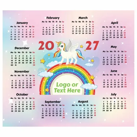 Unicorn & Rainbow Mouse Pad - Custom Flying Discs