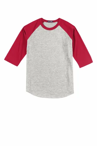 Heather Grey/ Red