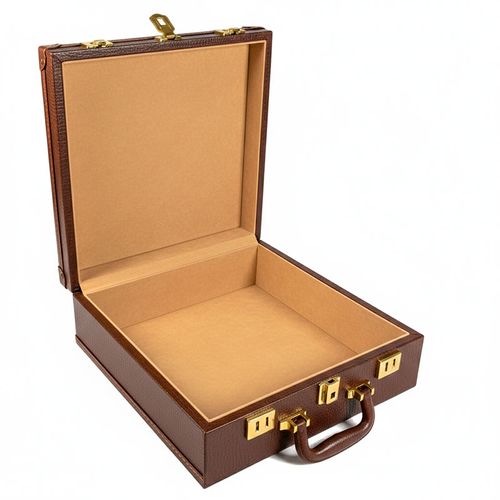 Leather Box Gift Bag