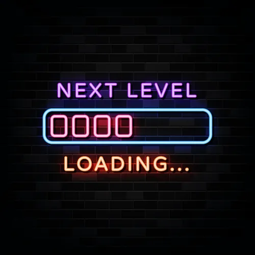 Next Level Neon Sign - Custom Flying Discs