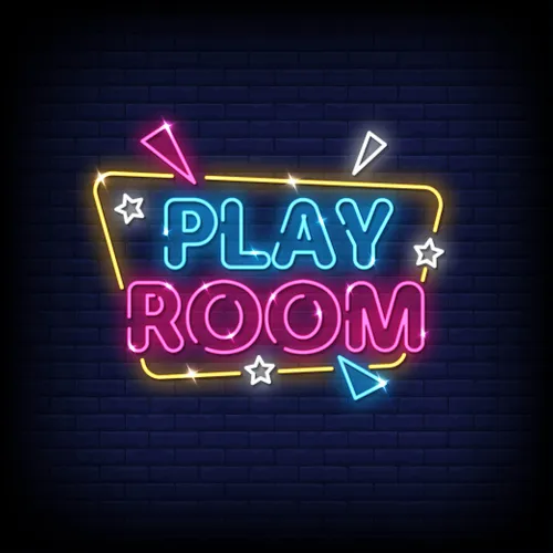 Play Room Neon Sign - Custom Flying Discs