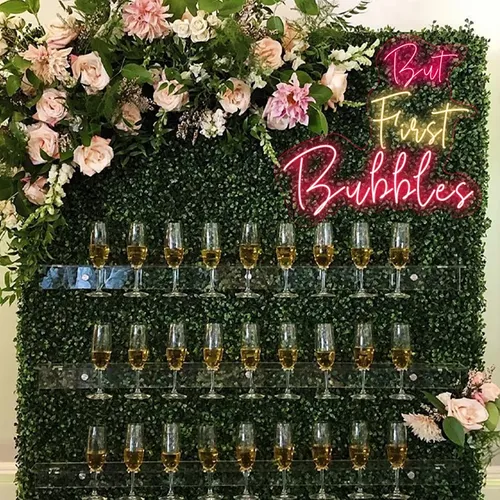 But First Bubbles Neon Sign - Custom Flying Discs