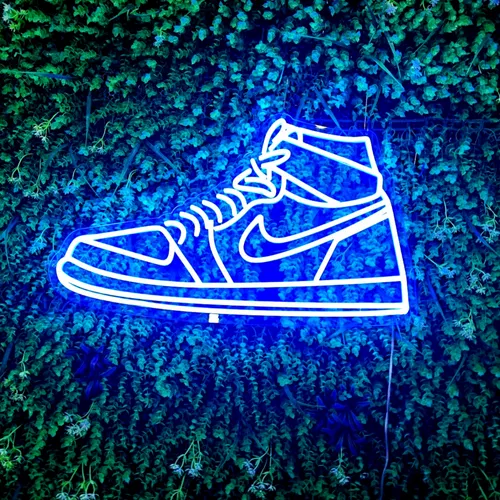 Sneaker Neon Sign - Custom Flying Discs