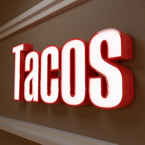 Face Lit Trimpcap Sign - Custom Flying Discs