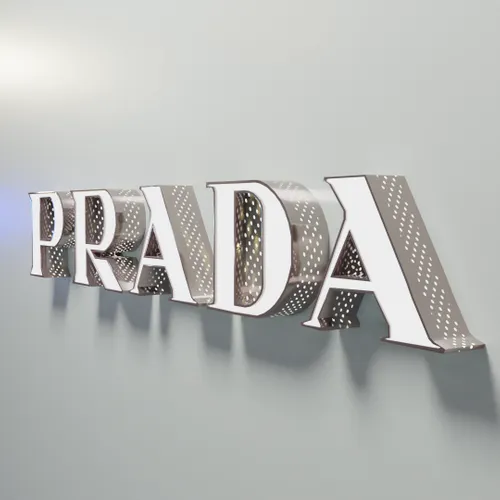 Frontlit Sign With Punch Holes - Custom Flying Discs