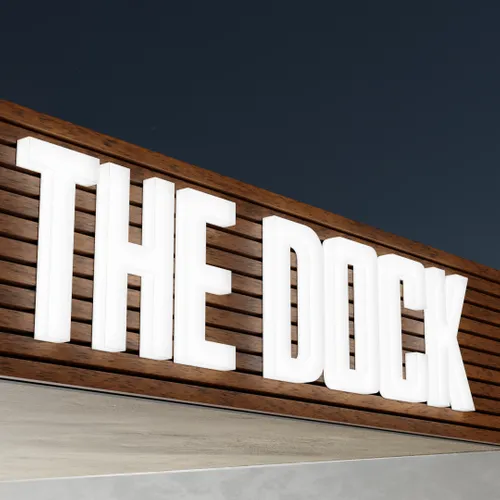 Full lit Sign - Custom Flying Discs