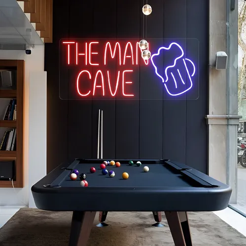 The Man Cave Neon Sign - Custom Flying Discs