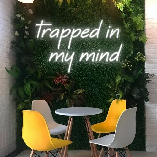 Trapped in my Mind Neon Sign - Custom Flying Discs