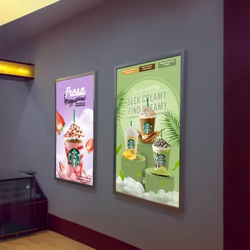 Aluminum Photo Frame Slim light Box - Custom Flying Discs