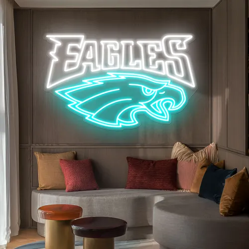 Eagles Neon Sign - Custom Flying Discs